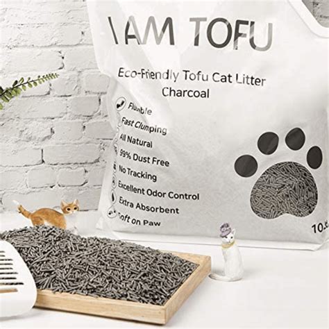 i am tofu cat litter.